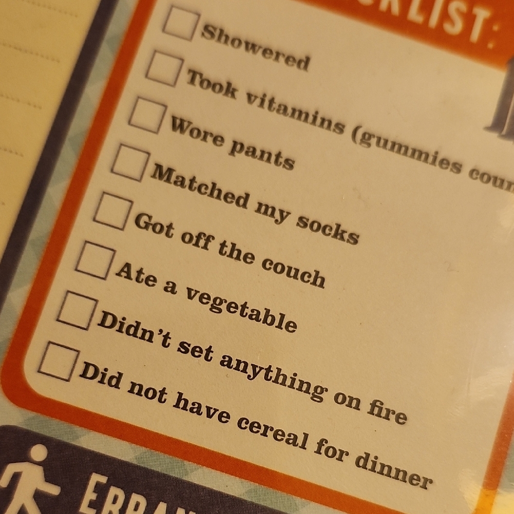 Adulting To-Do List Notepad - Multicolor - Picture 6 of 10